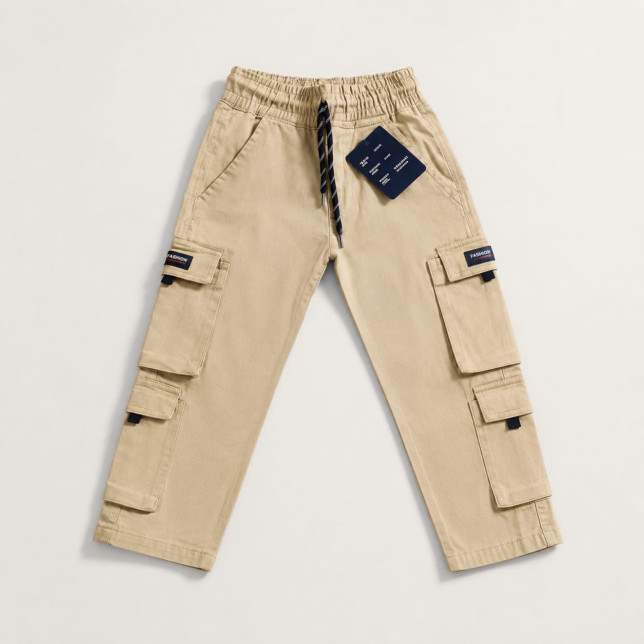Boys Fone Cargo Pants | Premium Cotton Trousers