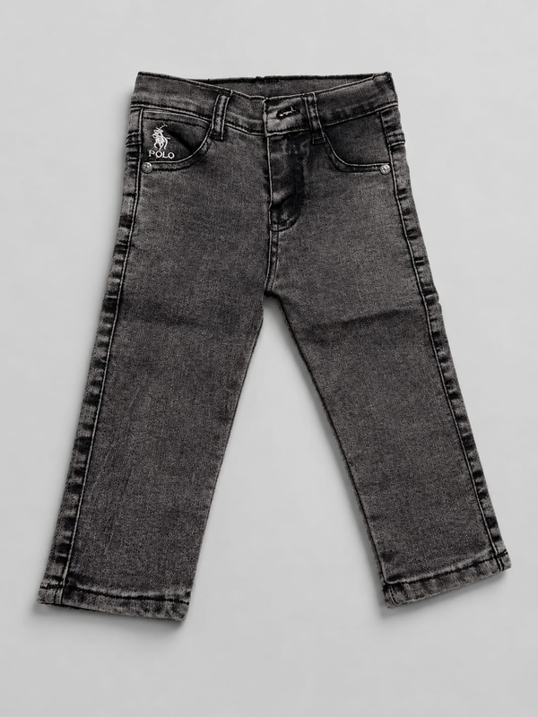 Boys Premium Polo Sky Blue Denim Jeans