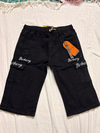 Boys Black Cargo Denim Shorts | Premium Casual Summer Wear